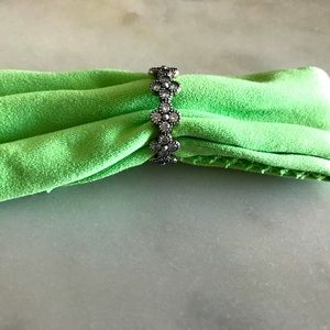 Pandora sterling silver daisy flower ring